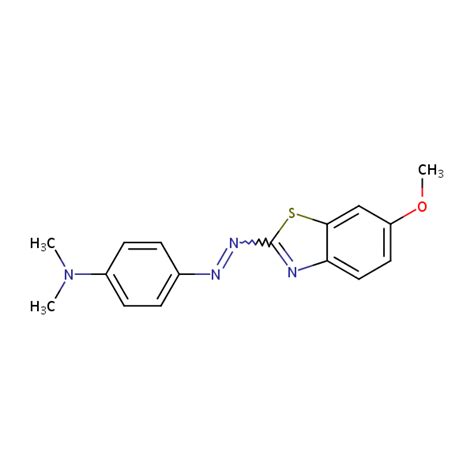 Benzenamine Methoxy Benzothiazolyl Azo N N Dimethyl Sielc