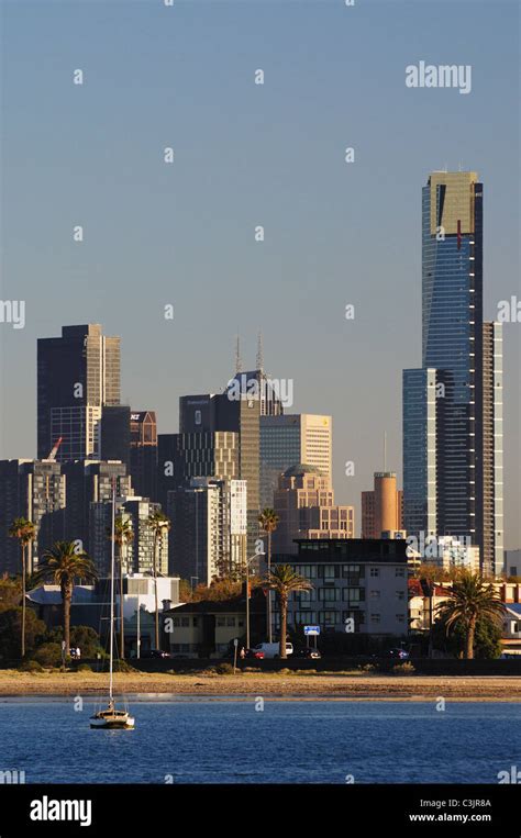 Australia, Victoria, View of melbourne skyline Stock Photo - Alamy