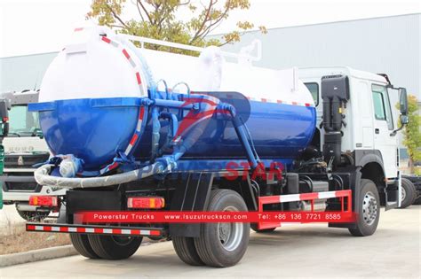 Cost Effective Isuzu Giga L Sewage Tank Truck Vacuum Sewage