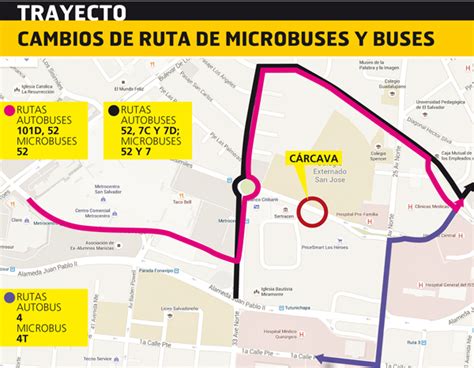 Modifican Rutas De Transporte P Blico Por Reparaci N C Rcava Diario