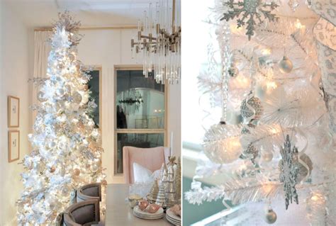 Белая елка: идеи украшения