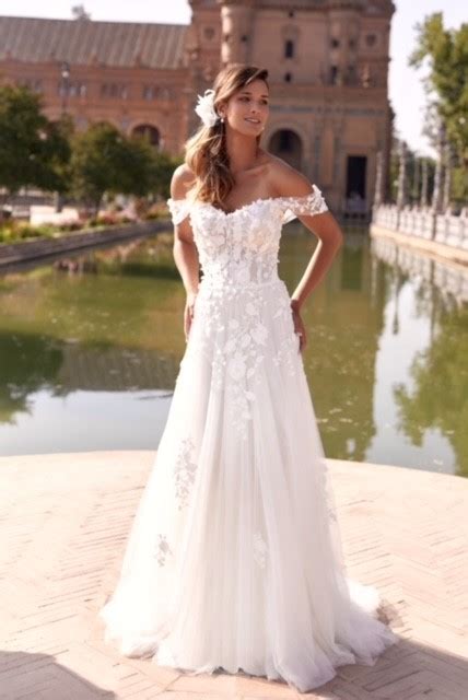 Wol Loves Stunning Off The Shoulder Wedding Gowns Weddingsonline