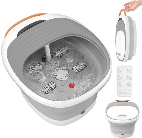 Foot Spa Foot Bath Massager With Heat Bubbles Algeria Ubuy