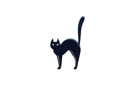 Halloween Cat Black Icon Svg Graphic By Na Punya Studio · Creative Fabrica