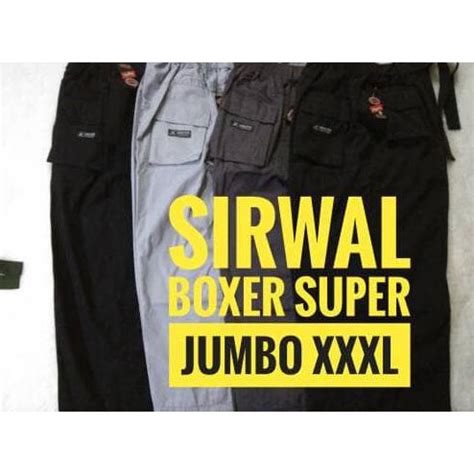 Jual Sirwal Boxer Super Jumbo Xxxl Shopee Indonesia