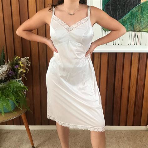 Warm Nude Lingerie Midi Dress Made In Australia Depop