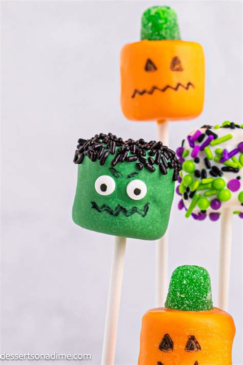 Halloween Marshmallows - Marshmallow Halloween Treats