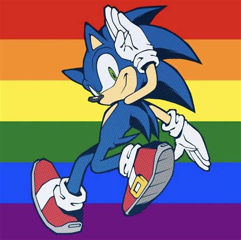 Funny Gay Sonic Sonic Gay Humor Japanese Poster Design