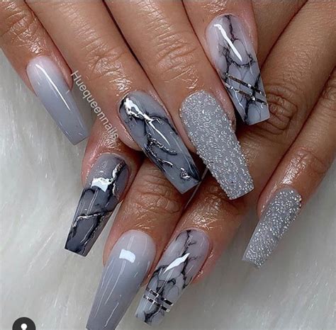 40 Grey Nails Design Ideas The Glossychic