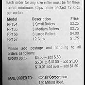 Amazon Conair Compact Multi Size Hot Rollers Coral Everything Else