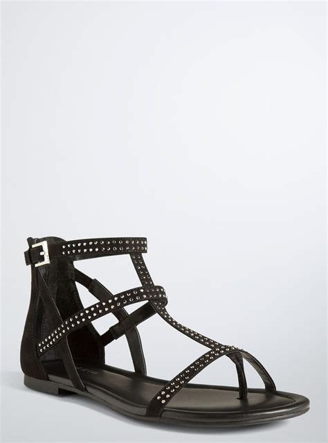 Rhinestone Gladiator Sandals Wide Width Wide Width Sandals