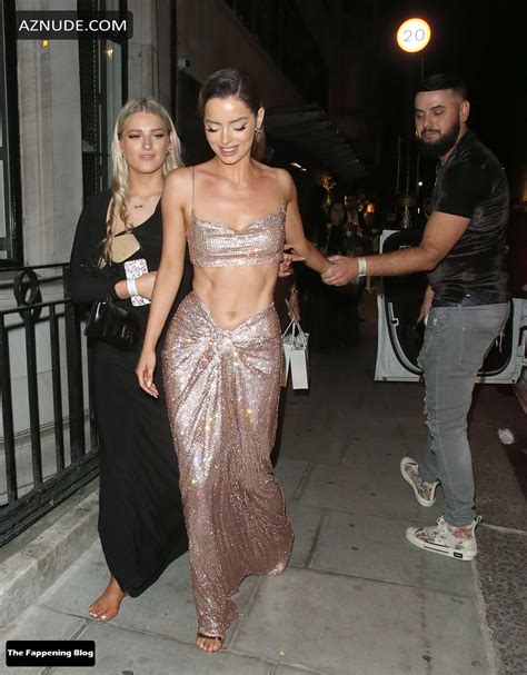 Maura Higgins Sexy Seen Wearing A Very Hot Outfit Showing Off Her Beautiful Body At The National