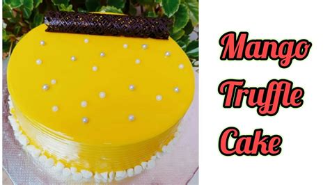 Mango Truffle Cake ഓവനില്ലാതെ അരകിലോ മംഗോ Truffle കേക്ക് Mango Cake