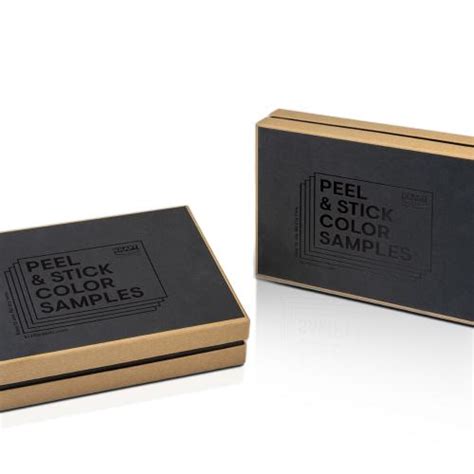 peel stick paint samples kraft paints