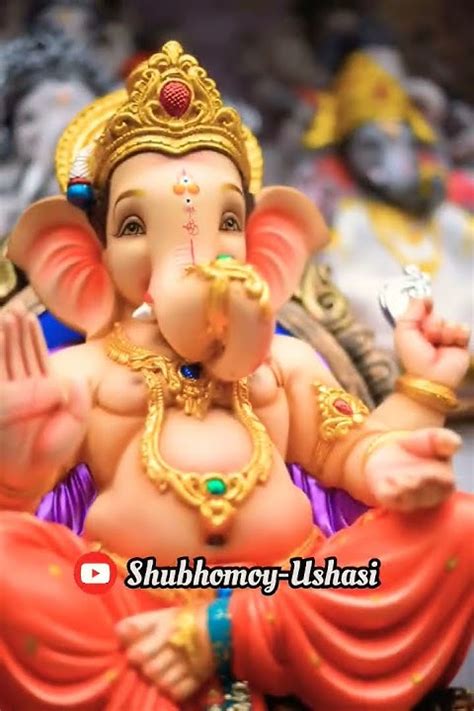 Ganapati Bappa Moriya🕉️🥰🙏 Shorts Ganapatibappamorya Ganesh Ytshorts