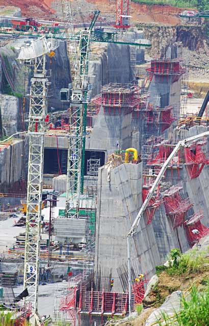 Images Of The Work In Progress Of The Panama Canal Expansion October