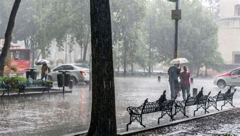 ¿a Qué Hora Va A Llover Hoy En Cdmx Recomendaciones