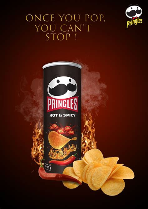 Pringles Hot Spicy Once You Pop You Can T Stop