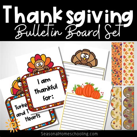 Thanksgiving Bulletin Board Set