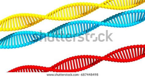 Science Background Dna Helix Structure Art Stock Illustration 687448498