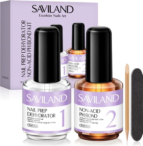 Amazon SAVILAND Acrylic Nail Kit Starter Clear Pink Nude Powder