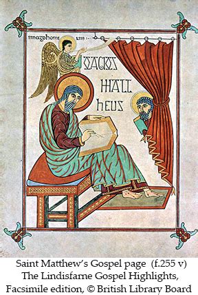 Lindisfarne Gospels Luke