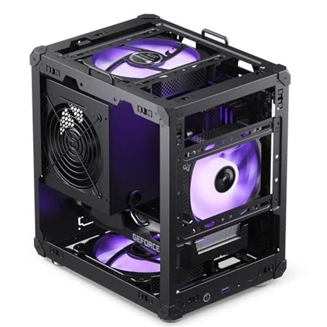 Snapklik JONSBO C6 Handle Black Mini MATX Mesh Case Simple