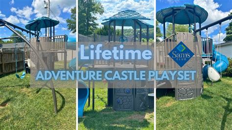 Lifetime Adventure Castle Playset Build And Review Youtube