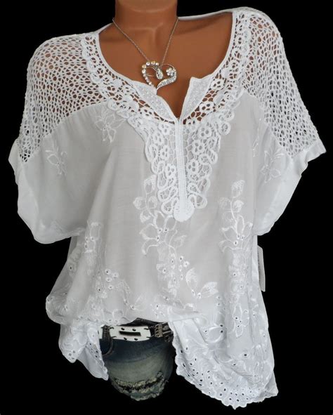 Arrives By Tue Jul 5 Buy Lace Stitching Women Casual Plus Size Loose