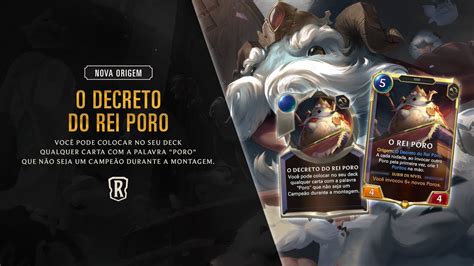 Legends Of Runeterra Brasil On Twitter Nova Origem O Decreto Do Rei