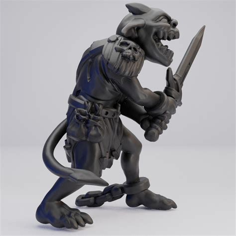 Hot Goblin 剣を持つゴブリン ミニチュア ホットゴブリン 攻撃的 TRPG