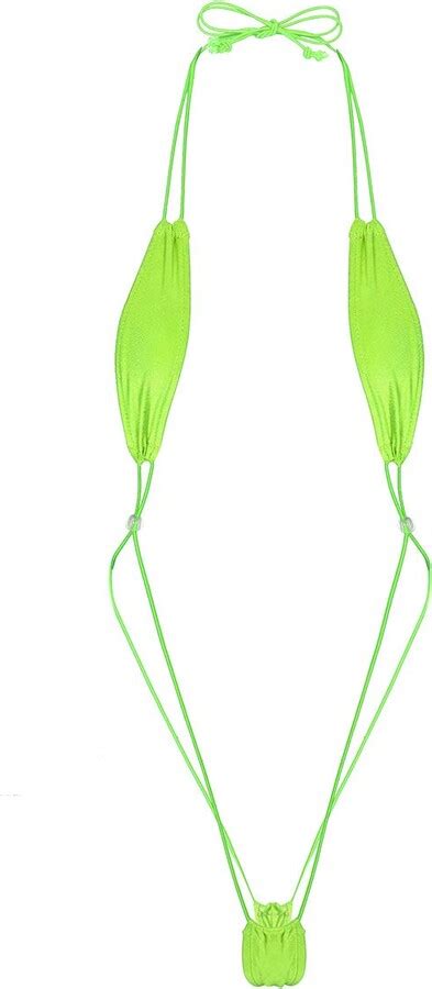 Inhzoy Women S Sexy Weeny Slingshot Mini Lingerie Bikini Thong Swimsuit