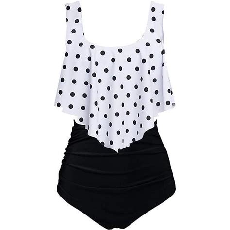 Maillots De Bain Femmes Pieces Volants Vintage Taille Haute Plage Floral Slim Bikini Set