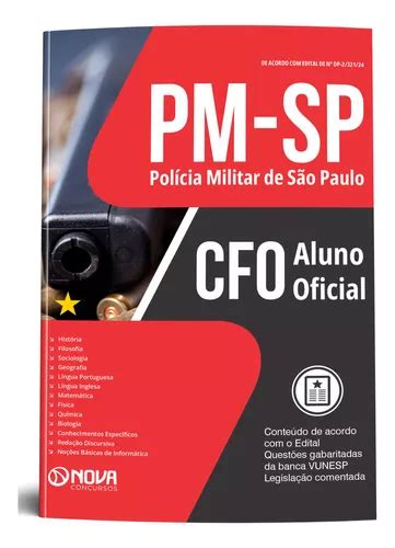 Apostila Completa Aluno Oficial Cfo Polícia Militar De São Paulo Pm