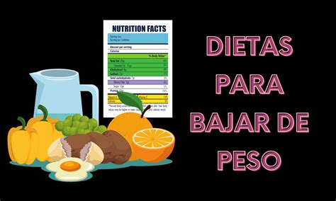 Las Mejores Dietas Para Bajar De Peso Nutrisalud