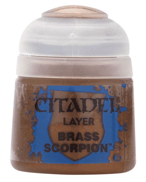 Краска Citadel Layer Brass Scorpion купить по низкой цене в Киеве Харькове Днепре Одессе