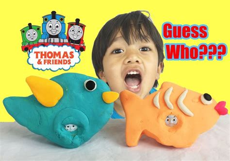 Play Doh Thomas Friends Guessing Game Guess The Engine Surprise