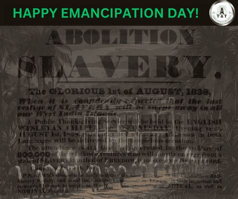 Happy Emancipation Day! - Public Services Association