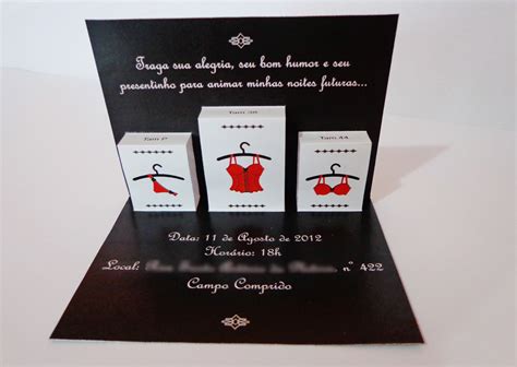 Convite Chá de Lingerie on Behance