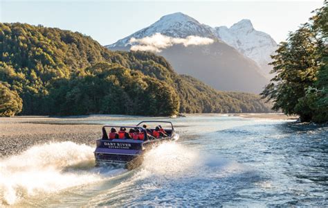 Jet Boating Kayaking Through Stunning Landscapes Dart River Adventures