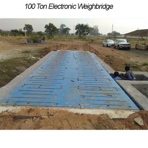 Mild Steel Ton Electronic Weighbridge At Rs In Coimbatore