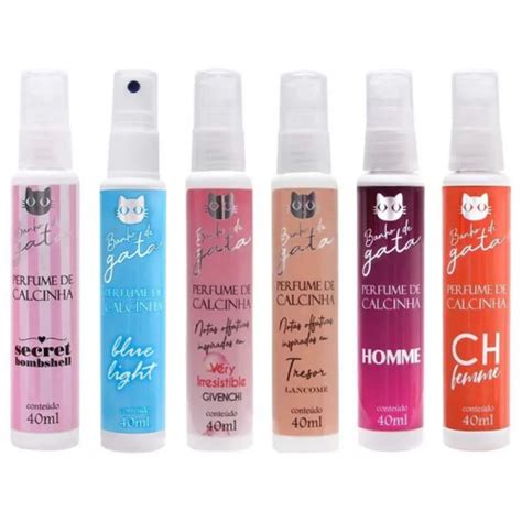 Banho de Gata Perfume de Calcinhas 40ml Lolla Sex Shop Online Tudo para Saúde e Bem estar Sexual