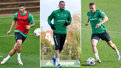 Werder Bremen Marvin Ducksch Fehlt Im Team Training Vor Frankfurt