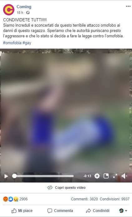 Cagliari Il Video Del Ragazzo Che Picchia Il Coetaneo Perch Gay Non Un Caso Di Omofobia