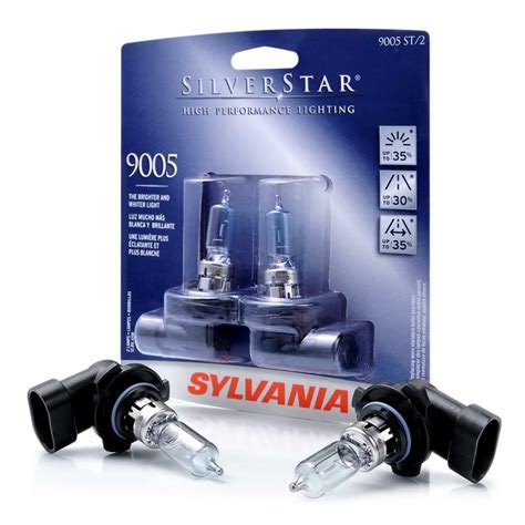 SilverStar Halogen Bulbs 9005 HB3 Sylvania EA93D3 Fits 2005 2013