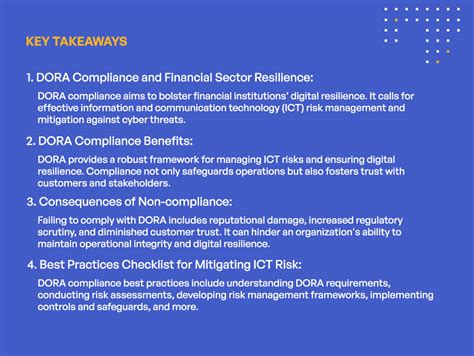 DORA Compliance Essential Checklist And Best Practices