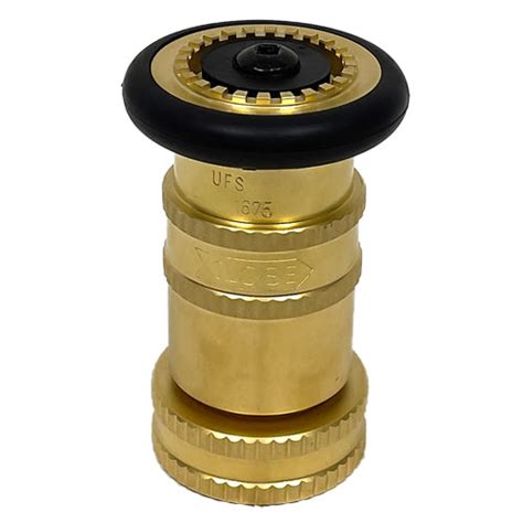 Brass 1 12 Fire Nozzle Nh