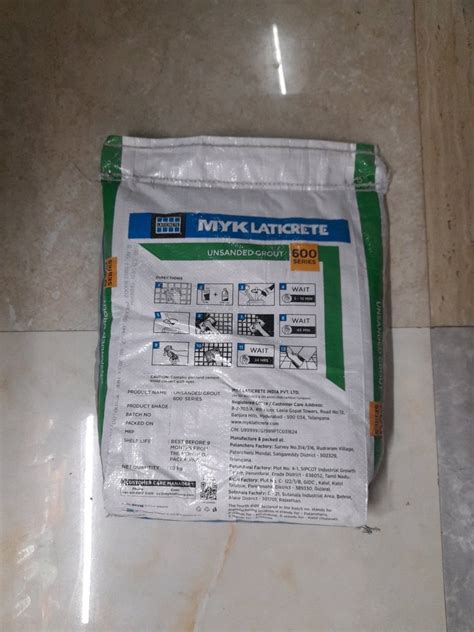 Myk Laticrete L Unsanded Grout Kg Tiles Adhesive For