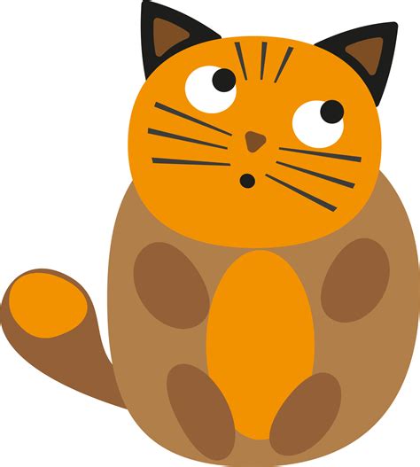 Dreamy cat, illustration, vector on a white background. 13744929 Vector ...