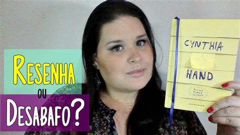 Resenha O Ltimo Adeus Cynthia Hand Editora Darkside Youtube